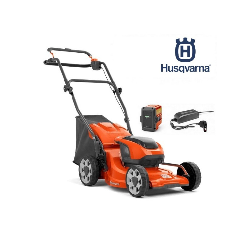 Pack tondeuse à batterie Husqvarna LC137i pas cher