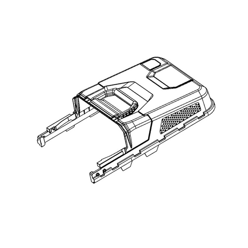 Partie supérieure bac de ramassage tondeuse à batterie EGO 2826309001