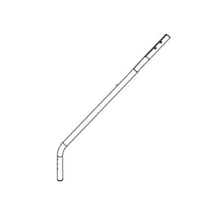 Guidon inférieur droit tondeuse à batterie Ryobi 5131043614