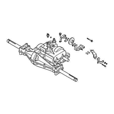 Boîtier transmission autoportée Honda H2013