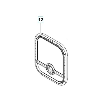 Filtre à air débroussailleuse Husqvarna 331R / 333R / 333RB