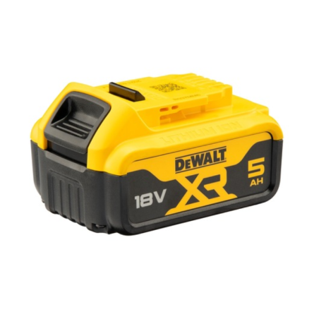 Pack 2 batteries DEWALT XR 18V 5Ah Li-Ion et chargeur