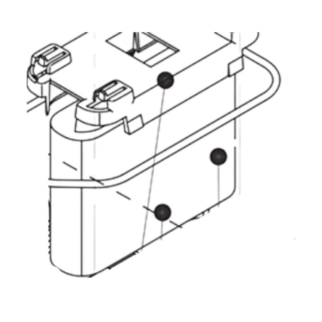 Batterie robot tondeuse SARP RS500 / RSM600 - 2,5 Ah 20 V