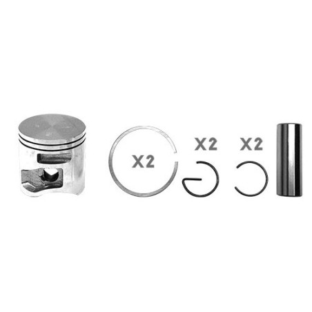 Piston complet tronçonneuse Husqvarna 365 XTORQ, 372 XTORQ