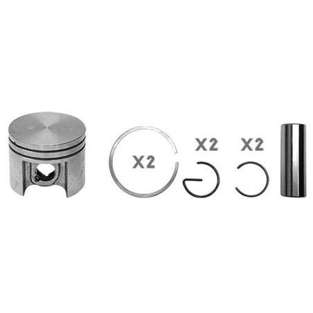 Piston complet tronçonneuse Stihl 018, 180