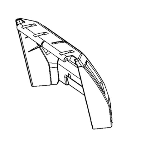 Couvercle d’éjection arrière tondeuse à batterie EGO 3129298001