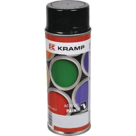 Peinture KRAMP OE aérosol noir semi-brillant 400ml