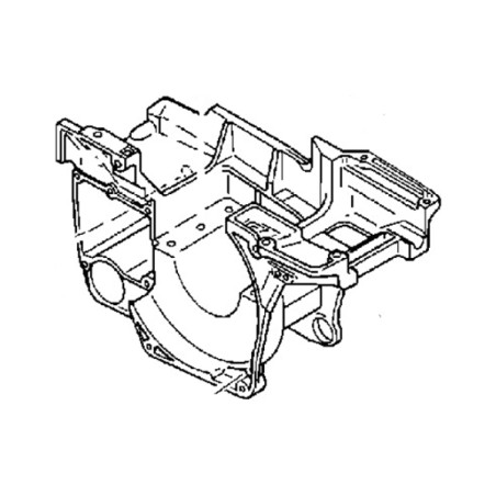 Carter moteur réservoir d'huile tronçonneuse Echo