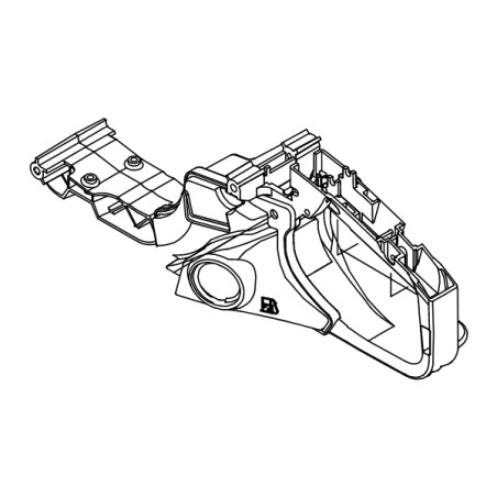 Carter moteur réservoir d'huile tronçonneuse Echo