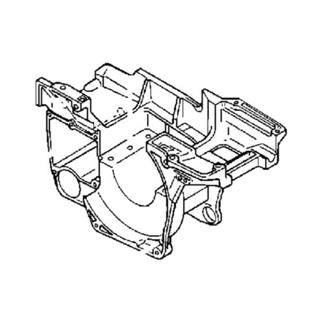 Carter moteur réservoir d'huile tronçonneuse Echo