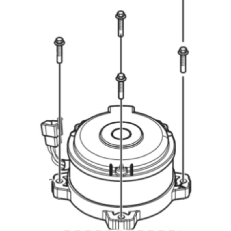 Moteur complet tondeuse batterie Husqvarna LE121P LE221R