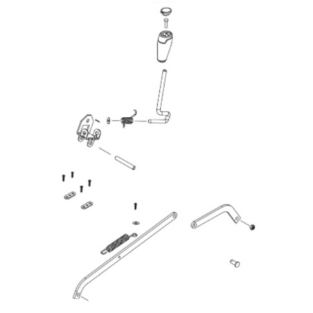 Réglage de la hauteur de coupe tondeuse à batterie Husqvarna Aspire LC34