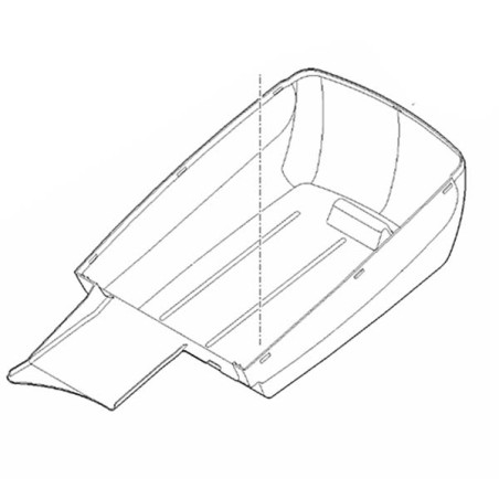 Partie inferieure bac ramassage tondeuse à batterie Stihl RMA248