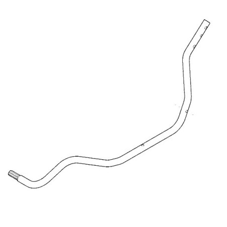 Support inférieur gauche guidon tondeuse à batterie Stihl RMA2