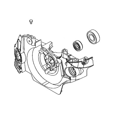 Carter moteur réservoir d'huile tronçonneuse Shindaiwa