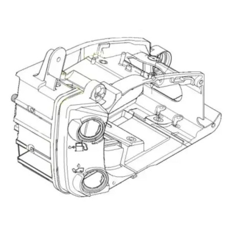 Carter moteur tronçonneuse Jonsered