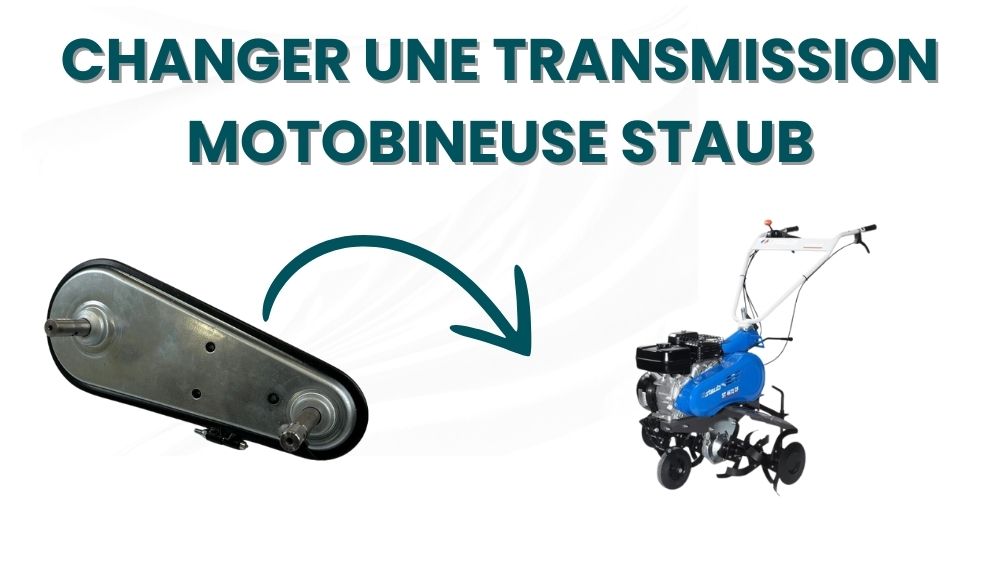 Changer une transmission de motobineuse Staub